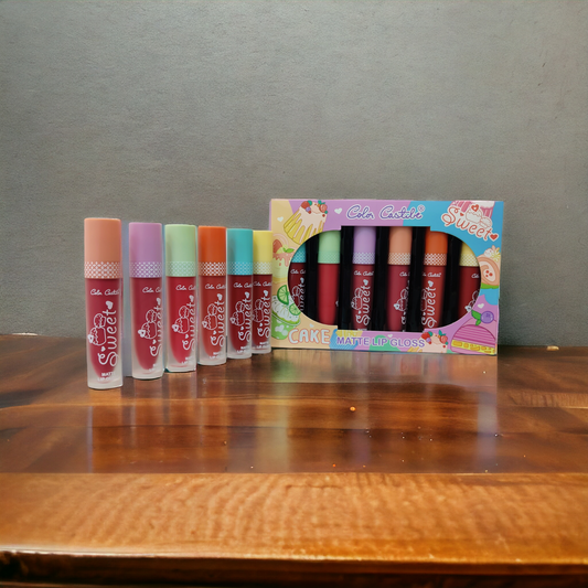 COLOR CASTLE Sweet Lip Gloss 6pcs